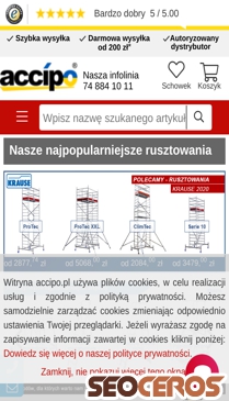 accipo.pl mobil előnézeti kép