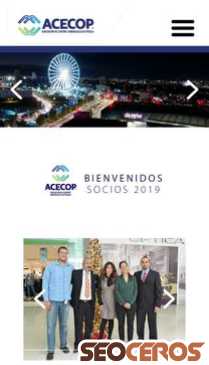 acecop.com.mx mobil előnézeti kép
