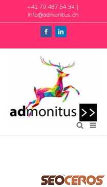 admonitus.ch mobil previzualizare