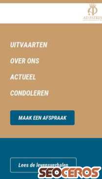 adpatres.nl mobil förhandsvisning