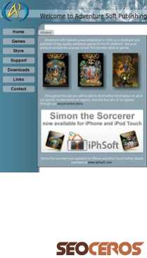 adventuresoft.com mobil náhľad obrázku