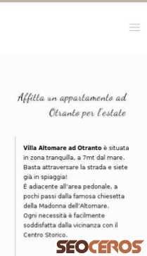 affitto-appartamenti-otranto.it mobil náhľad obrázku