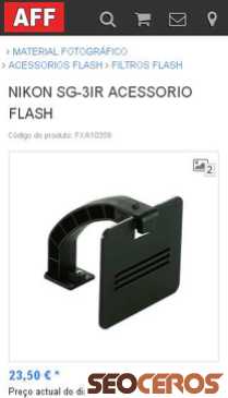 affloja.com/nikon-sg-3ir-acessorio-flash mobil előnézeti kép