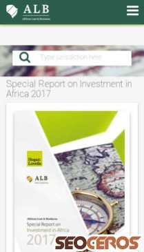 africanlawbusiness.com/specialreport mobil náhled obrázku