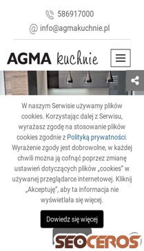 agmakuchnie.pl mobil obraz podglądowy
