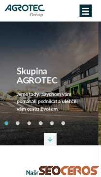 agrotec.cz mobil preview