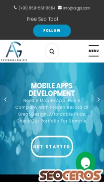 aigtechnologies.in mobil preview