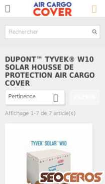 aircargocover.ch/fr/24-dupont-tyvek-w10-solar-housse-de-protection-air-cargo-cover mobil náhľad obrázku