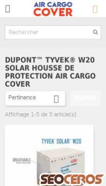 aircargocover.ch/fr/25-dupont-tyvek-w20-solar-housse-de-protection-air-cargo-cover mobil प्रीव्यू 