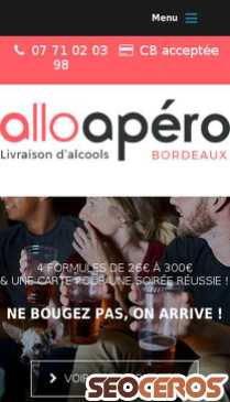 allo-apero-bordeaux.fr mobil prikaz slike