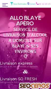 allo-blaye-apero.fr mobil náhľad obrázku