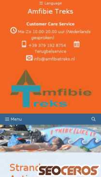 amfibietreks.nl mobil Vorschau