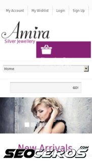 amira.co.uk mobil preview
