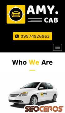 amy.cab/about-us mobil previzualizare