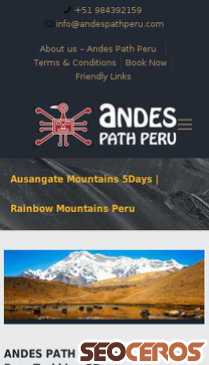 andespathperu.com/ausangate-peru-trekking-5days mobil Vorschau