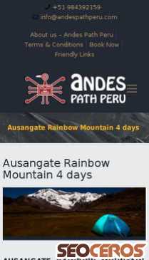 andespathperu.com/ausangate-rainbow-mountain-4days mobil vista previa