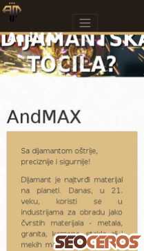 andmax.rs mobil Vorschau