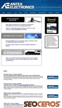 antex.com mobil obraz podglądowy