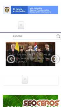 apccolombia.gov.co mobil náhľad obrázku