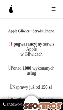 applegliwice.pl mobil náhľad obrázku