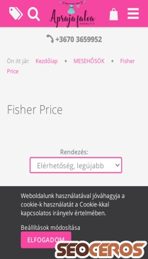 apraja-falva.hu/mesefigurak/fisher-price-298 mobil előnézeti kép