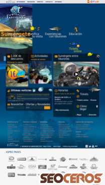 aquariumbcn.com mobil Vista previa