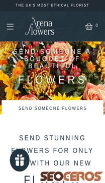 arenaflowers.com mobil förhandsvisning