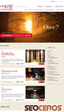 arop-opera.com mobil Vorschau