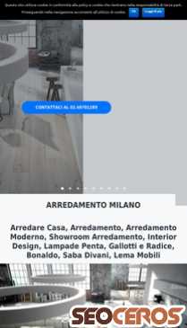 arredamento-milano.it mobil náhľad obrázku
