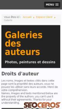 artdigiprint.com/espace-client/galerie-des-auteurs mobil náhľad obrázku