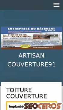 artisancouverture.fr mobil preview