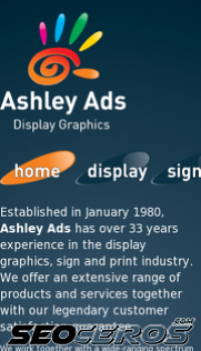 ashleyads.co.uk mobil előnézeti kép