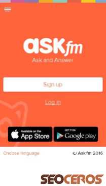 ask.fm mobil preview