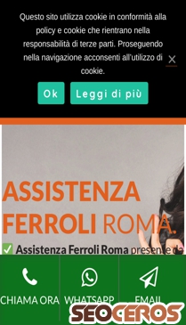 assistenzaferroli.roma.it mobil preview