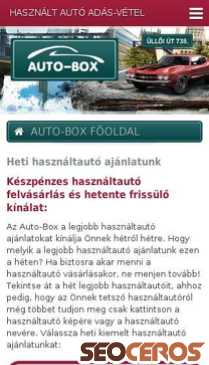 auto-box.hu mobil previzualizare