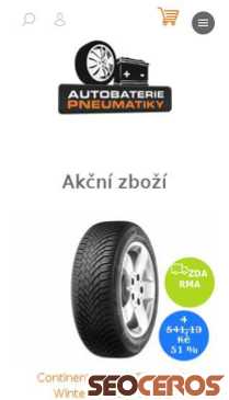 autobaterie-pneumatiky.cz mobil preview
