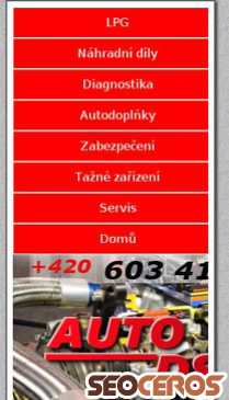 autodsd.cz mobil Vorschau