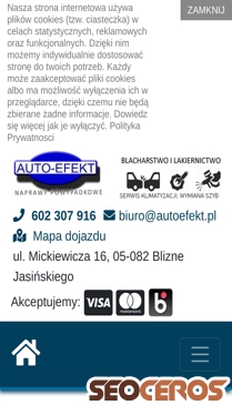 autoefekt.pl mobil förhandsvisning