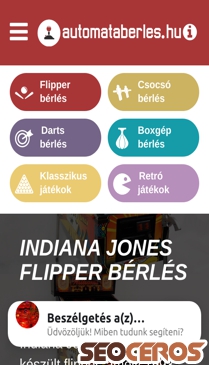 automataberles.hu/flipper-berles/indiana-jones-the-pinball-adventure-flipper mobil preview