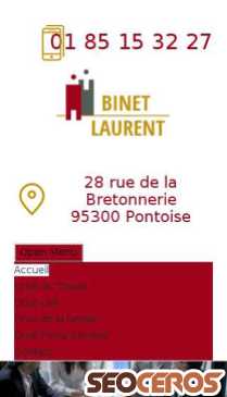 avocat-binet.fr mobil előnézeti kép