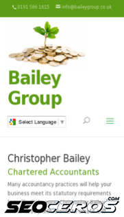 baileygroup.co.uk mobil előnézeti kép