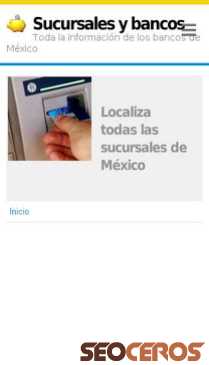 bancos-mexico.com mobil előnézeti kép
