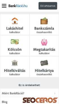 bankracio.hu mobil förhandsvisning