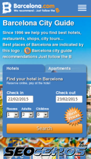 barcelona.com mobil Vista previa