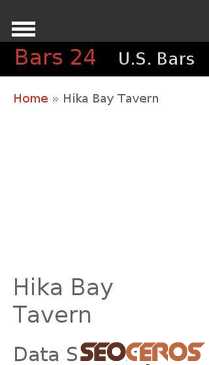 bars24.us/company-hika-bay-tavern-in-cleveland-wi-50 mobil förhandsvisning