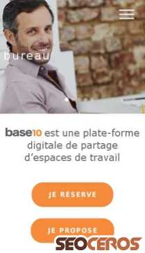 base10.fr mobil previzualizare
