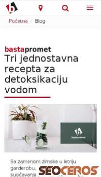 bastapromet.rs/blog/74/tri-jednostavna-recepta-za-detoksikaciju-vodom.html mobil előnézeti kép