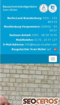 bausv-mueller.com mobil előnézeti kép
