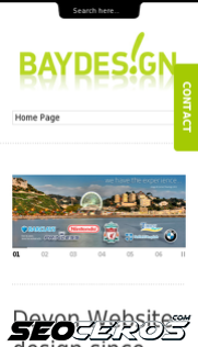 baydesign.co.uk mobil preview