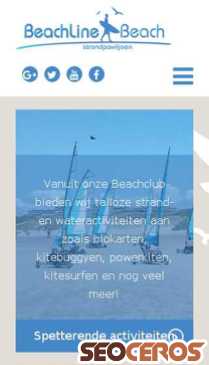 beachlinebeach.nl mobil náhľad obrázku